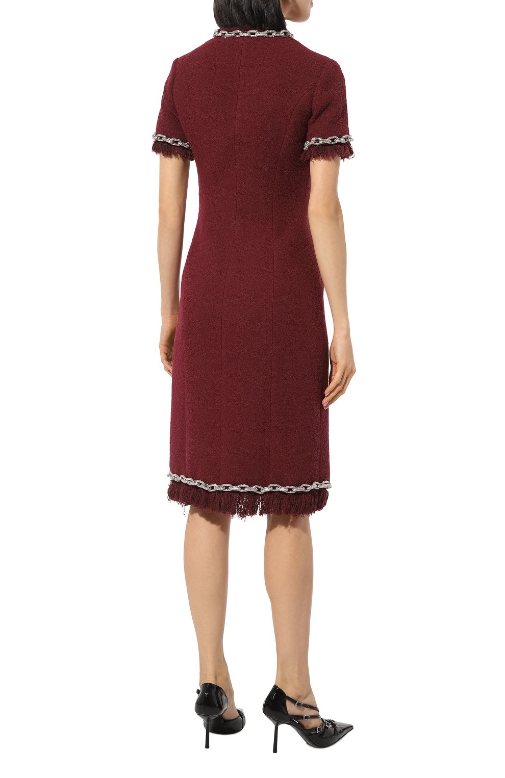 Хлопковое платье GIUSEPPE DI MORABITO, арт. 03PFDR422 03332, фото 4