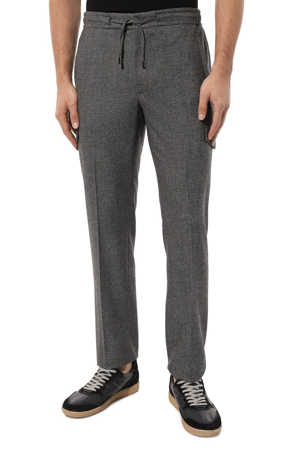 Шерстяные брюки-карго STEFANO RICCI, арт. M1T3300160/W0002I, фото 3