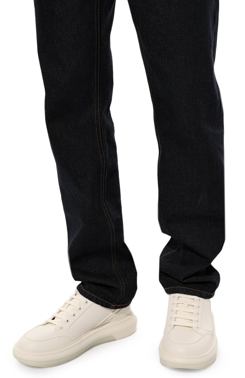 Кожаные кеды EMPORIO ARMANI, арт. X4X633/XM964, фото 3