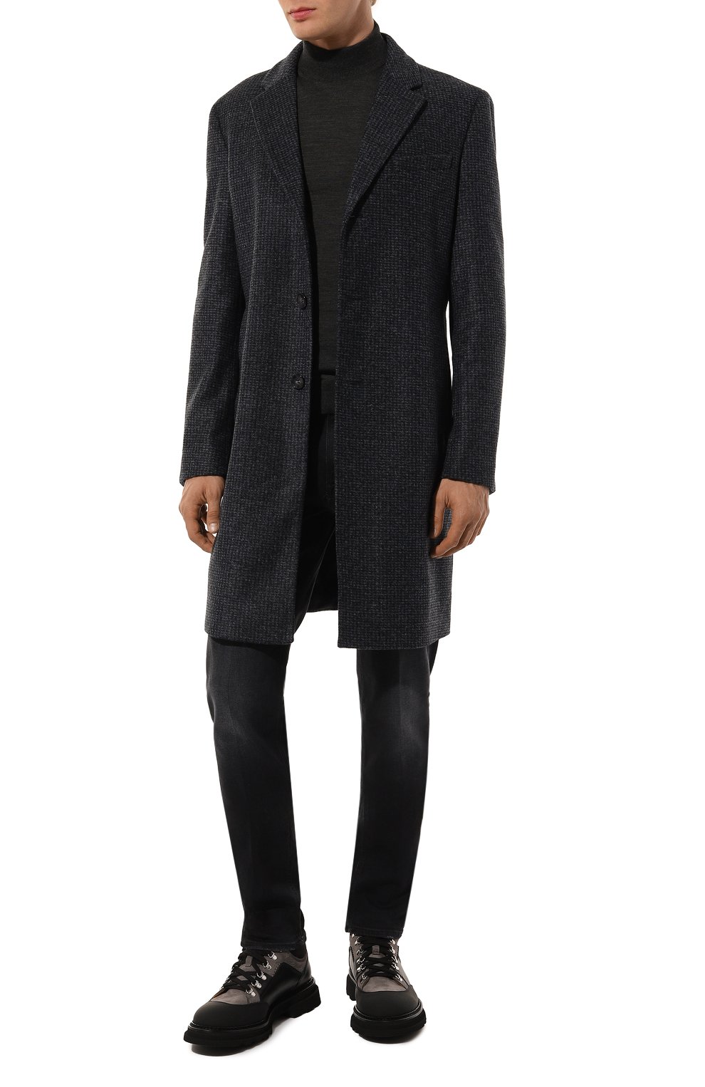 Кожаные хайкеры CAMERLENGO, арт. 16694/GREY, фото 2