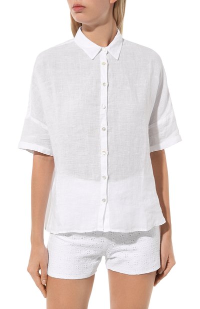 Льняная рубашка 120% LINO, арт. 31ALIW19PR/000B317/000, фото 3