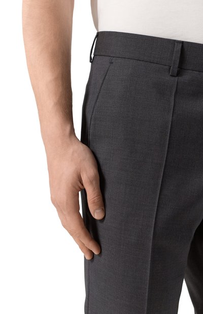 Шерстяные брюки BOSS, арт. 50537573, фото 5