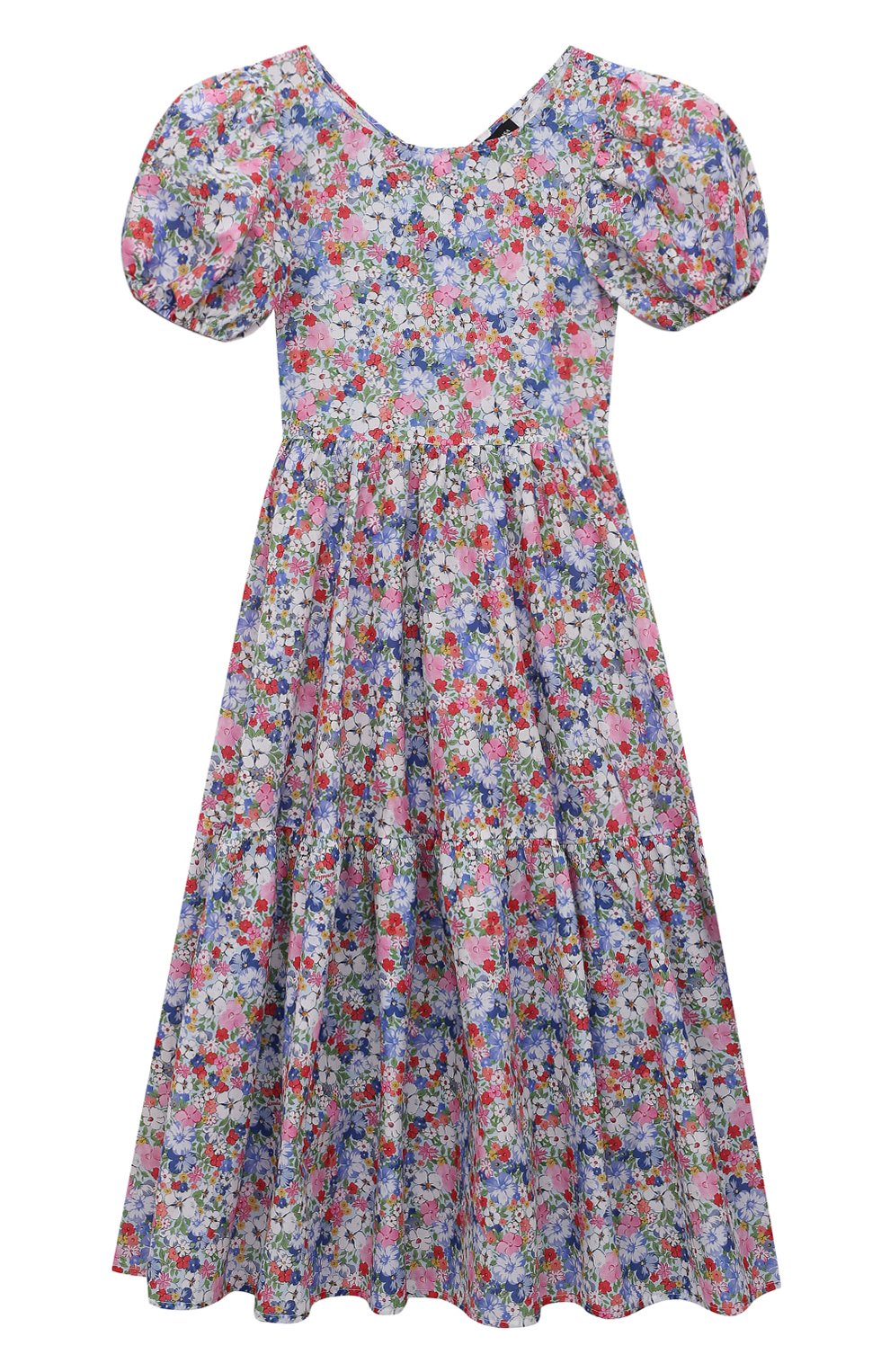 Хлопковое платье MONNALISA, арт. 419903, фото 1