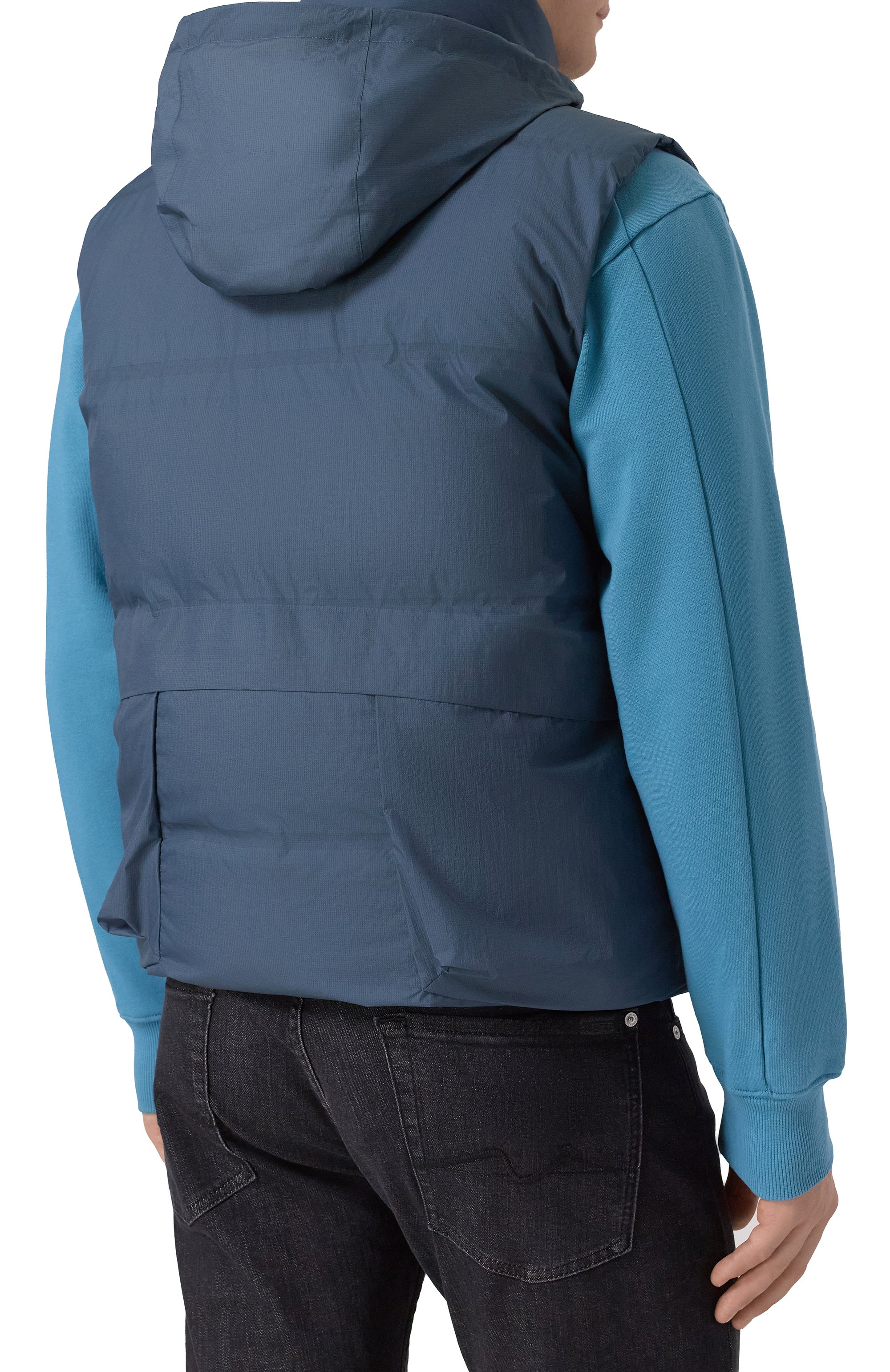 Пуховый жилет C.P. COMPANY, арт. 19CLVE010A110400A, фото 6