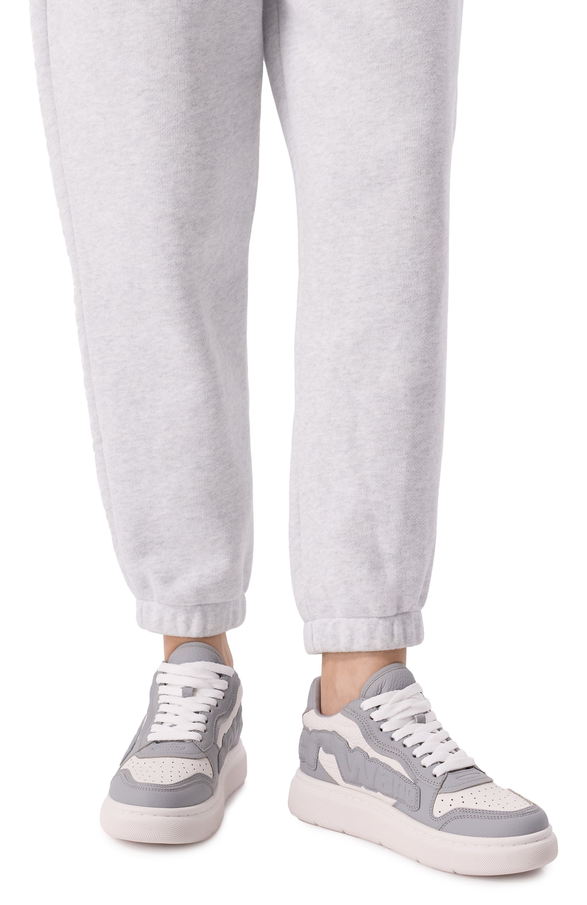 Кожаные кеды puff ALEXANDER WANG, арт. 30125SN058, фото 3