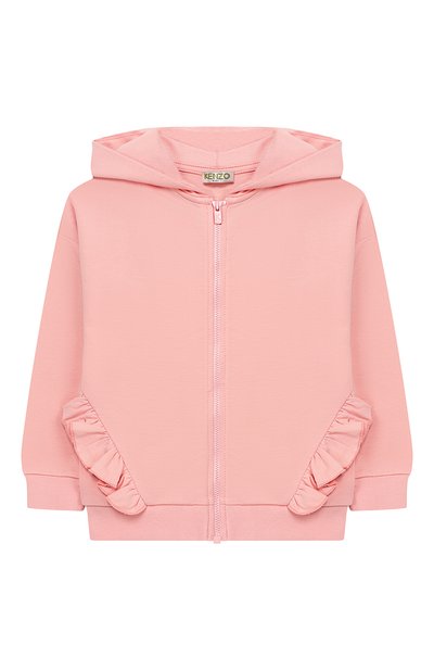 Хлопковый кардиган с капюшоном KENZO, арт. KN17058/3A-6A, фото 1