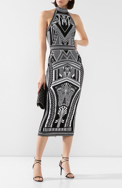Платье BALMAIN черного цвета по цене 214500 руб., арт. TF16520/K011, фото 2 Платье BALMAIN, арт. TF16520/K011, фото 2