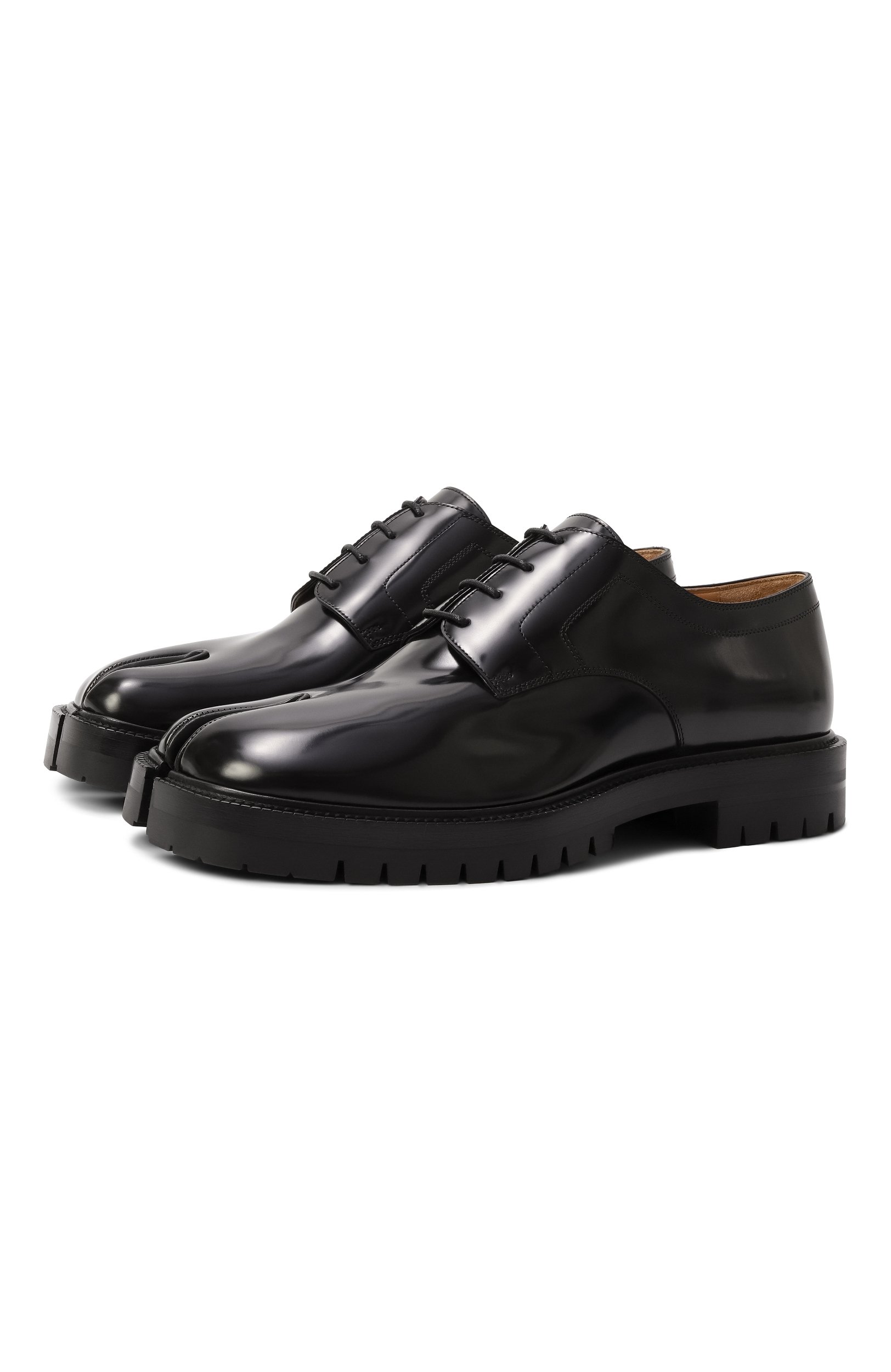 Кожаные дерби tabi MAISON MARGIELA, арт. S57WQ0188/P3827, фото 1