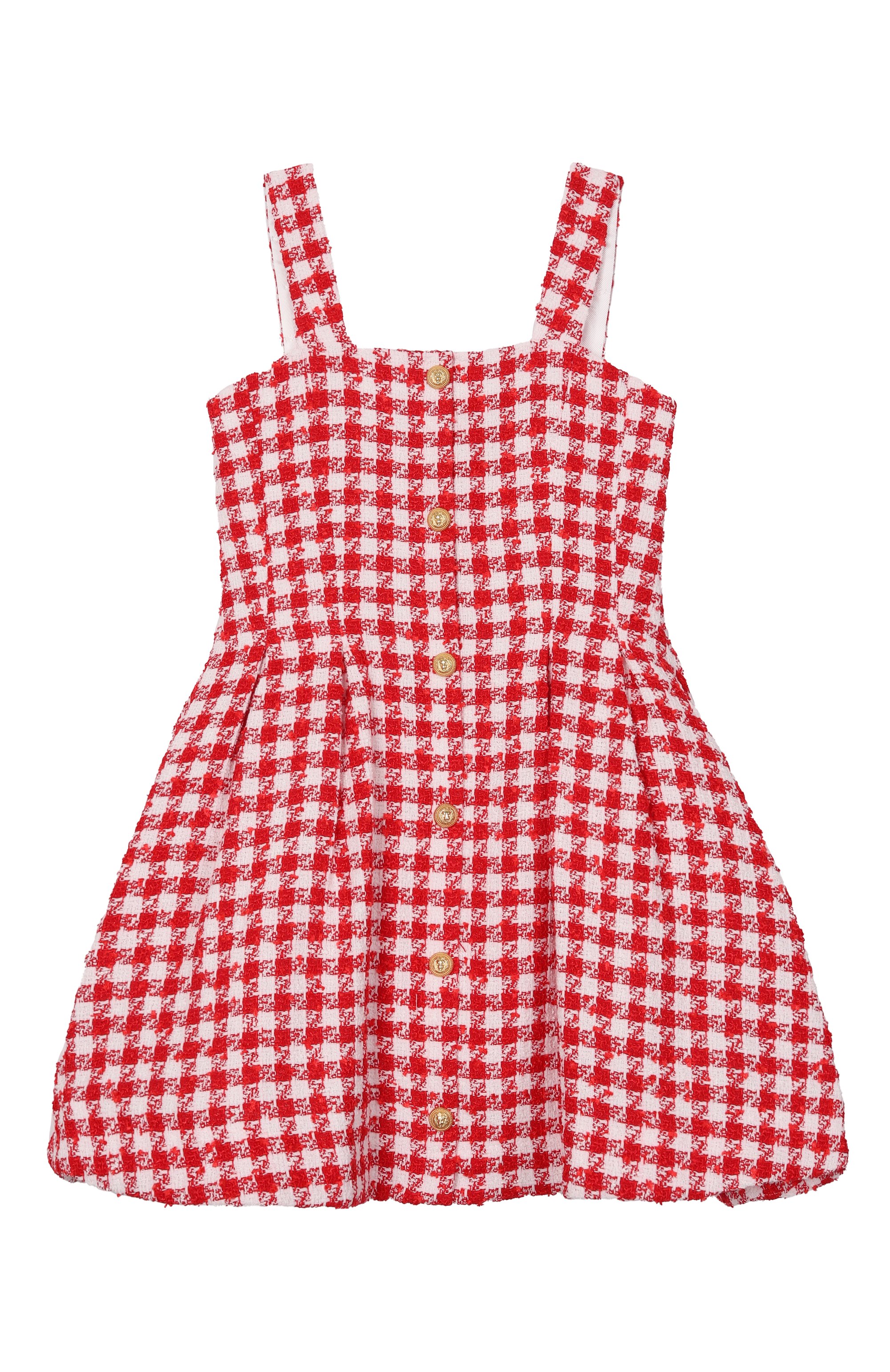 Твидовое платье BALMAIN, арт. BW1C52, фото 1