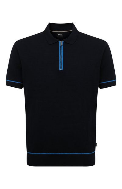 Хлопковое поло BOSS, арт. 50466558, фото 1