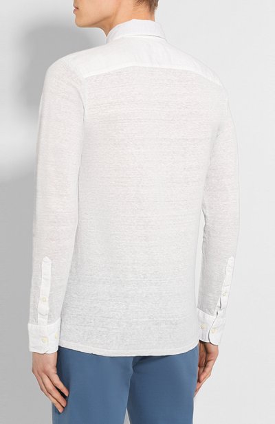 Льняная рубашка 120% LINO, арт. R0M70FG/E908/S00, фото 4