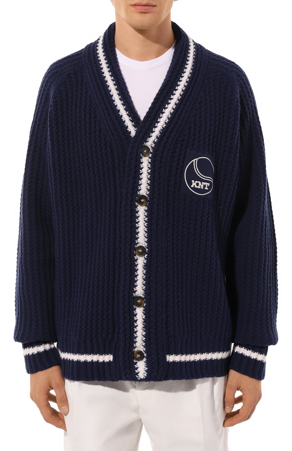 Шерстяной кардиган KITON, арт. UMM058301, фото 3