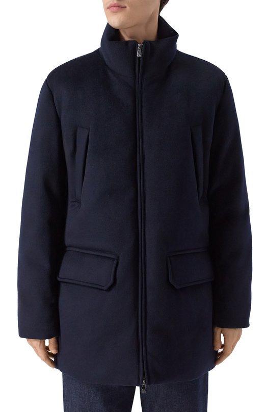 Куртка из шерсти и кашемира Corneliani 2625K2-2620140 Синий  2625K2-2620140 Фото 3