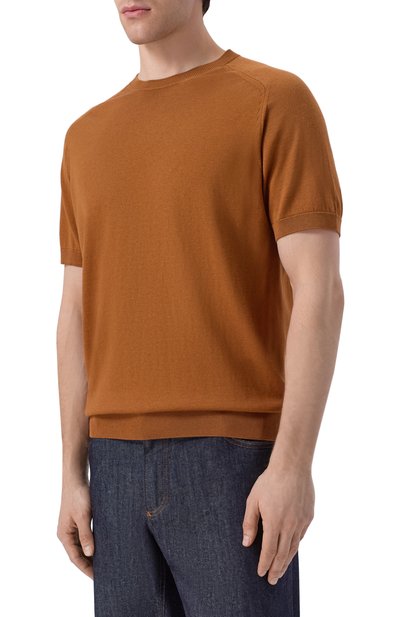 Джемпер из шелка и хлопка KITON, арт. UMM0782, фото 3