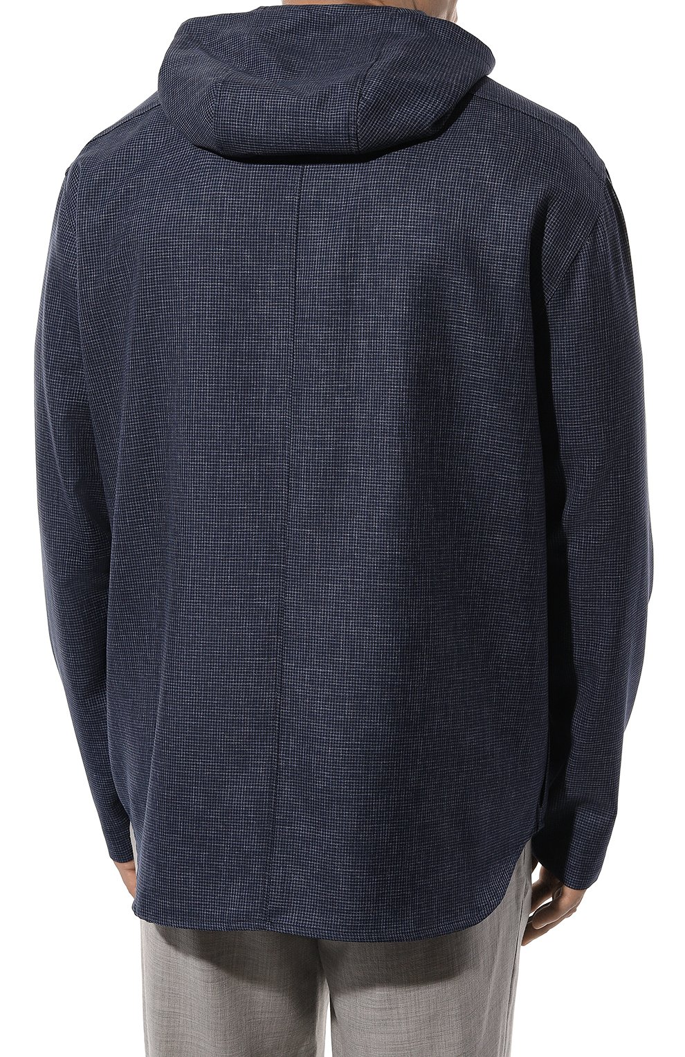 Шерстяная рубашка KITON, арт. UMCPETEK0627C, фото 4