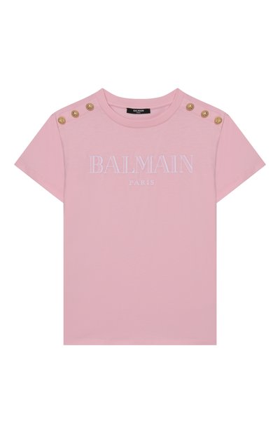 Хлопковая футболка BALMAIN, арт. BW8A21