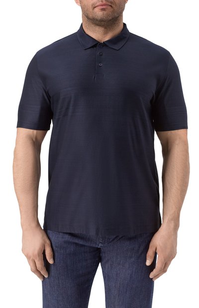 Хлопковое поло CANALI, арт. T0238B/MJ02242, фото 3