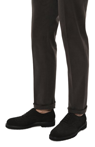 Замшевые оксфорды leeds MILLE 885, арт. LEEDS/BUCK, фото 3