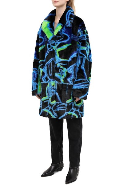 Шуба из экомеха ICEBERG, арт. 20I I2P0/NZ11/6805, фото 3