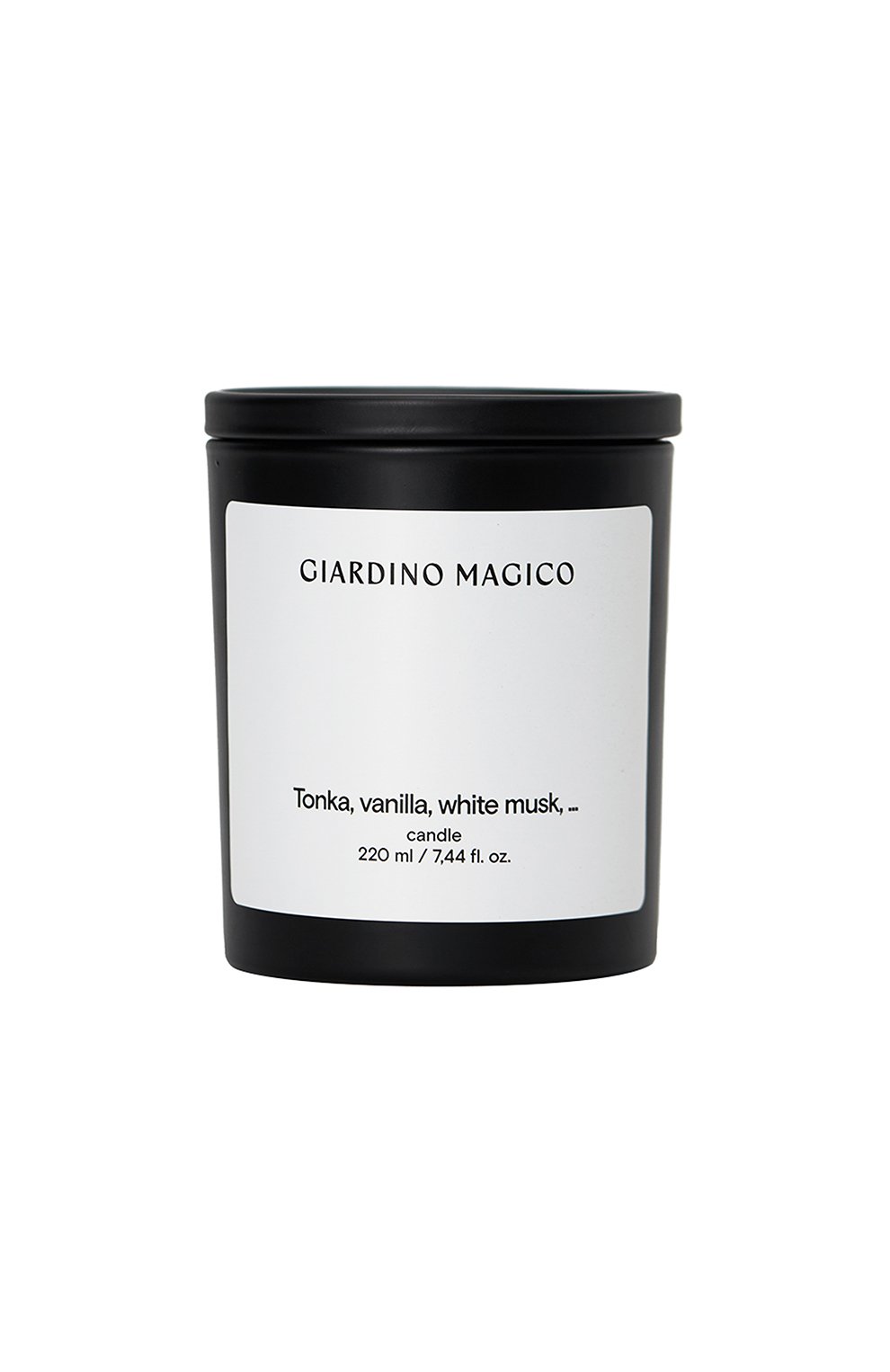 Парфюмированная свеча tonka, vanilla, white musk (220ml) GIARDINO MAGICO, арт. 4640200325068, фото 1