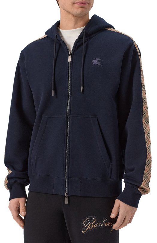 Хлопковая толстовка Burberry 8118990 Синий  8118990 Фото 3