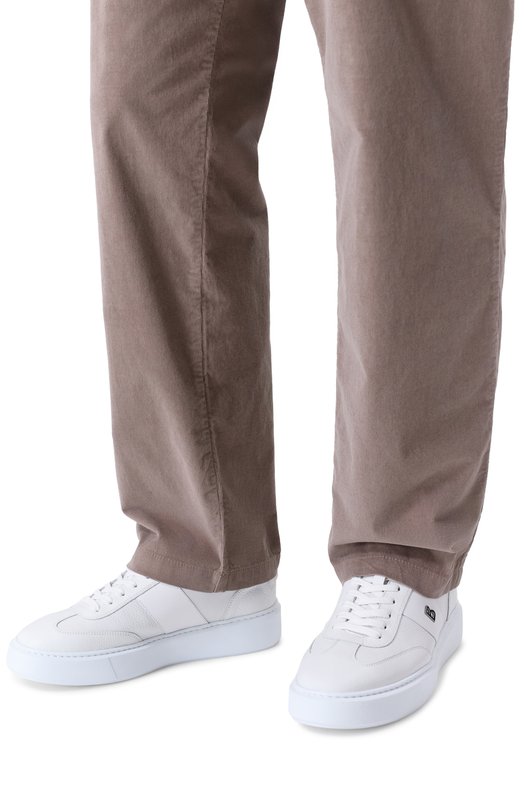 Кожаные кеды Philadelphia Bogner 12620105 Белый  12620105 Фото 3