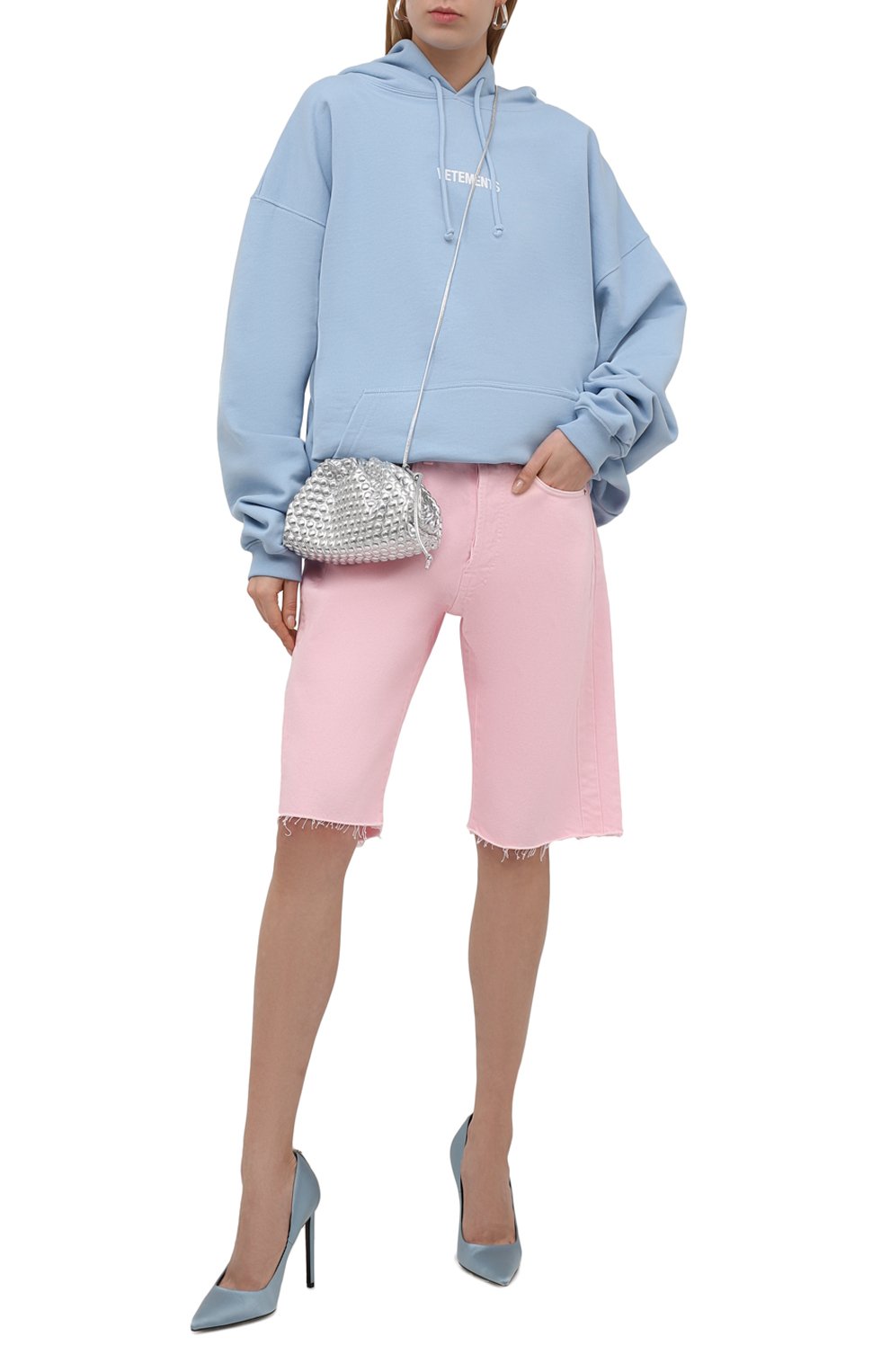 Джинсовые шорты VETEMENTS, арт. UE52PA440P 2804/W, фото 2