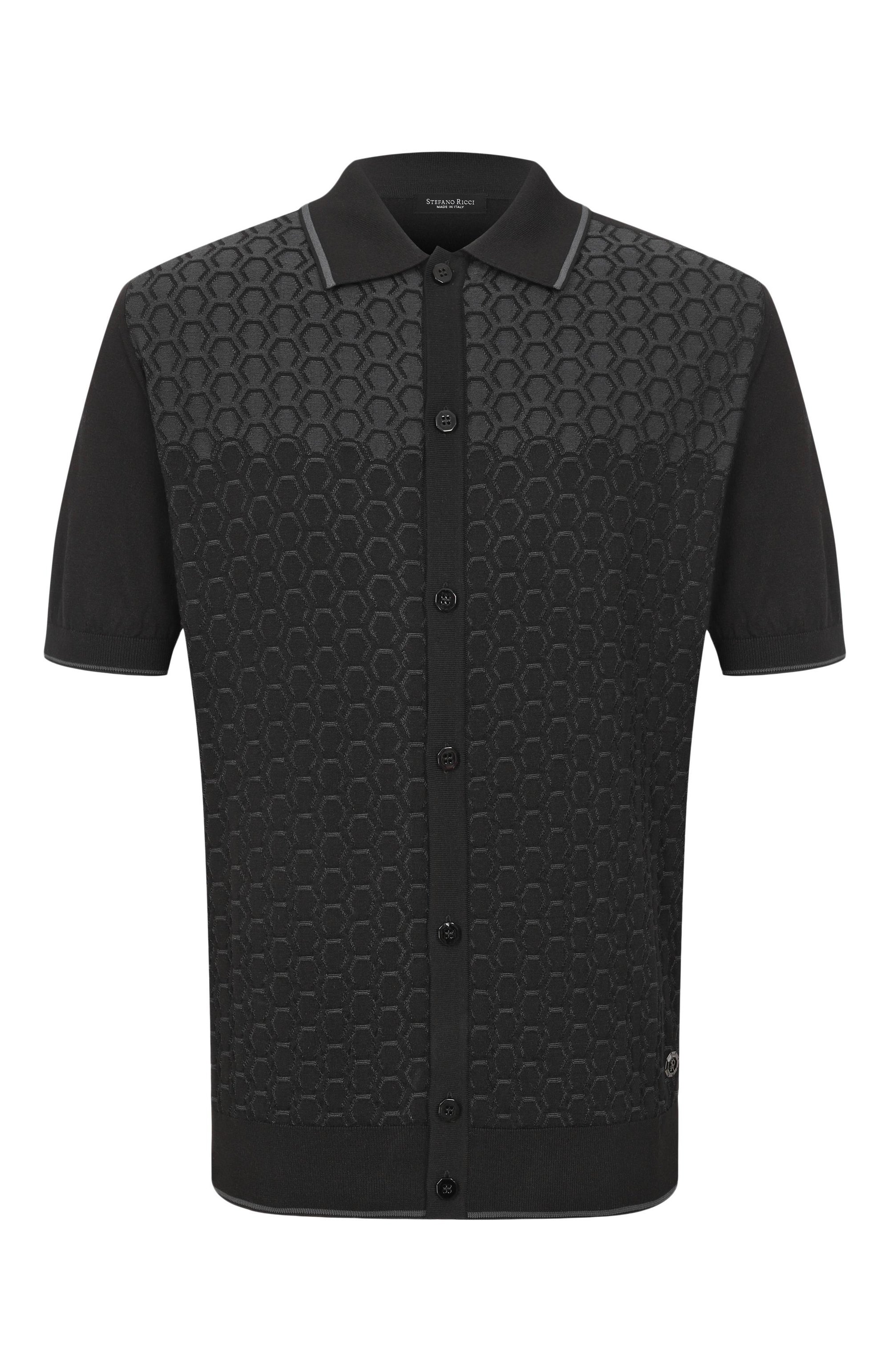 Рубашка из шелка и хлопка STEFANO RICCI, арт. K818109PAM/F26175_001, фото 1