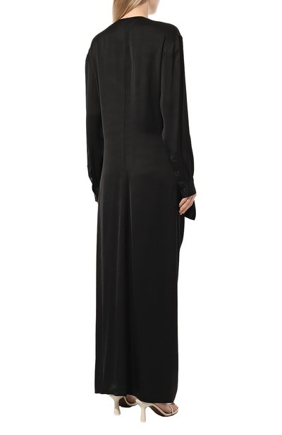 Платье из вискозы TOTEME, арт. 242-WRD1730-FB0160, фото 4