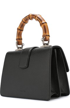 Женская сумка dionysus mini GUCCI черного цвета, арт. 523367/CA0HN | Фото 3 (Ремень/цепочка: На ремешке; Материал: Натуральная кожа; Размер: mini; Статус проверки: Проверено, Проверена категория; Сумки-технические: Сумки через плечо, Сумки top-handle; Материал сплава: Проставлено, Проверено; Драгоценные камни: Проставлено)