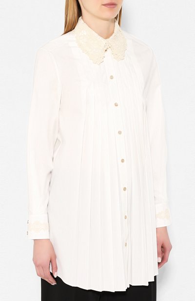 Хлопковая рубашка GUCCI, арт. 609447/ZADQ4, фото 3