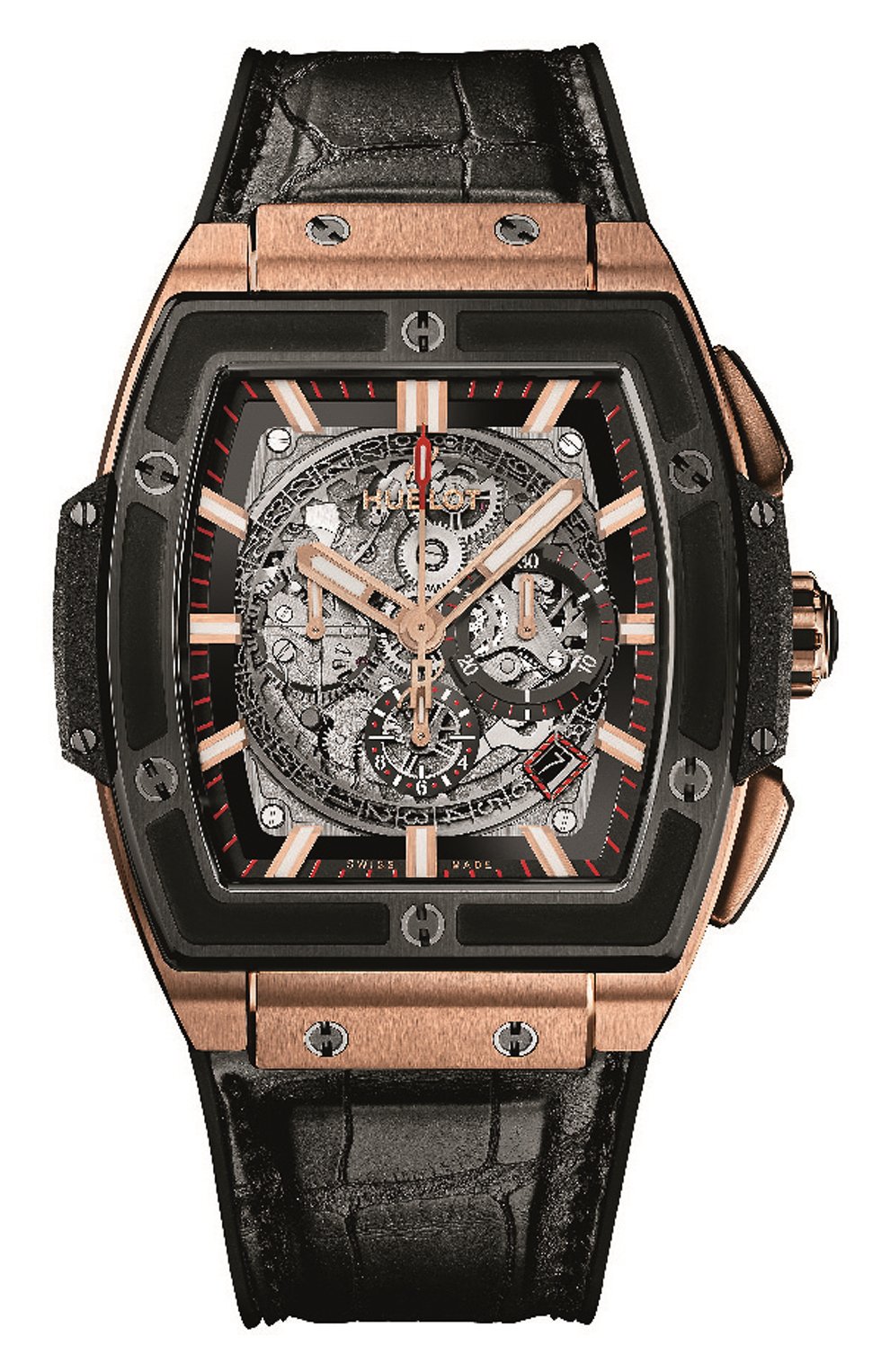 Часы spirit of big bang king gold ceramic HUBLOT, арт. 601.OM.0183.LR, фото 1