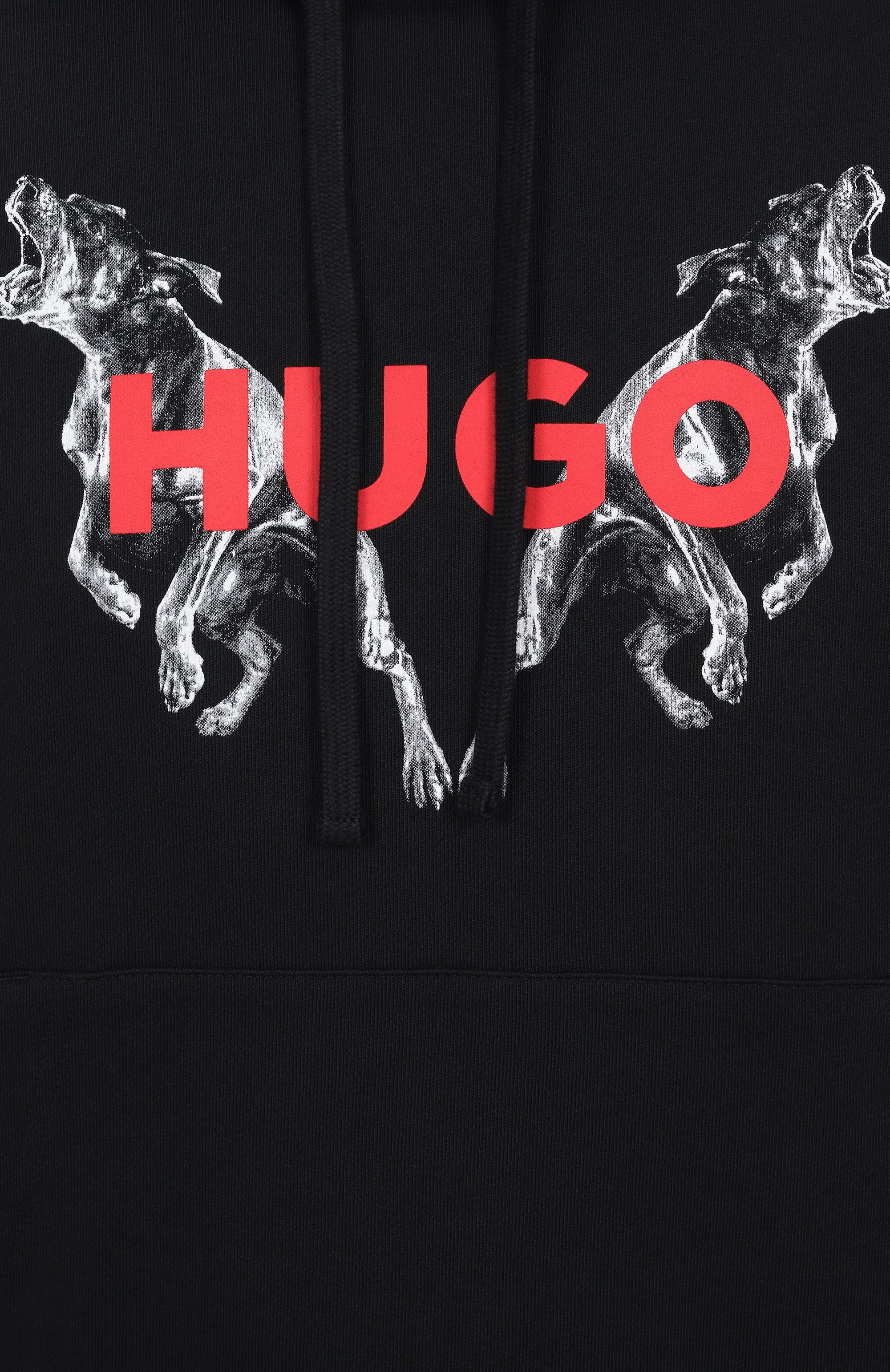 Хлопковое худи HUGO, арт. 50530580, фото 6