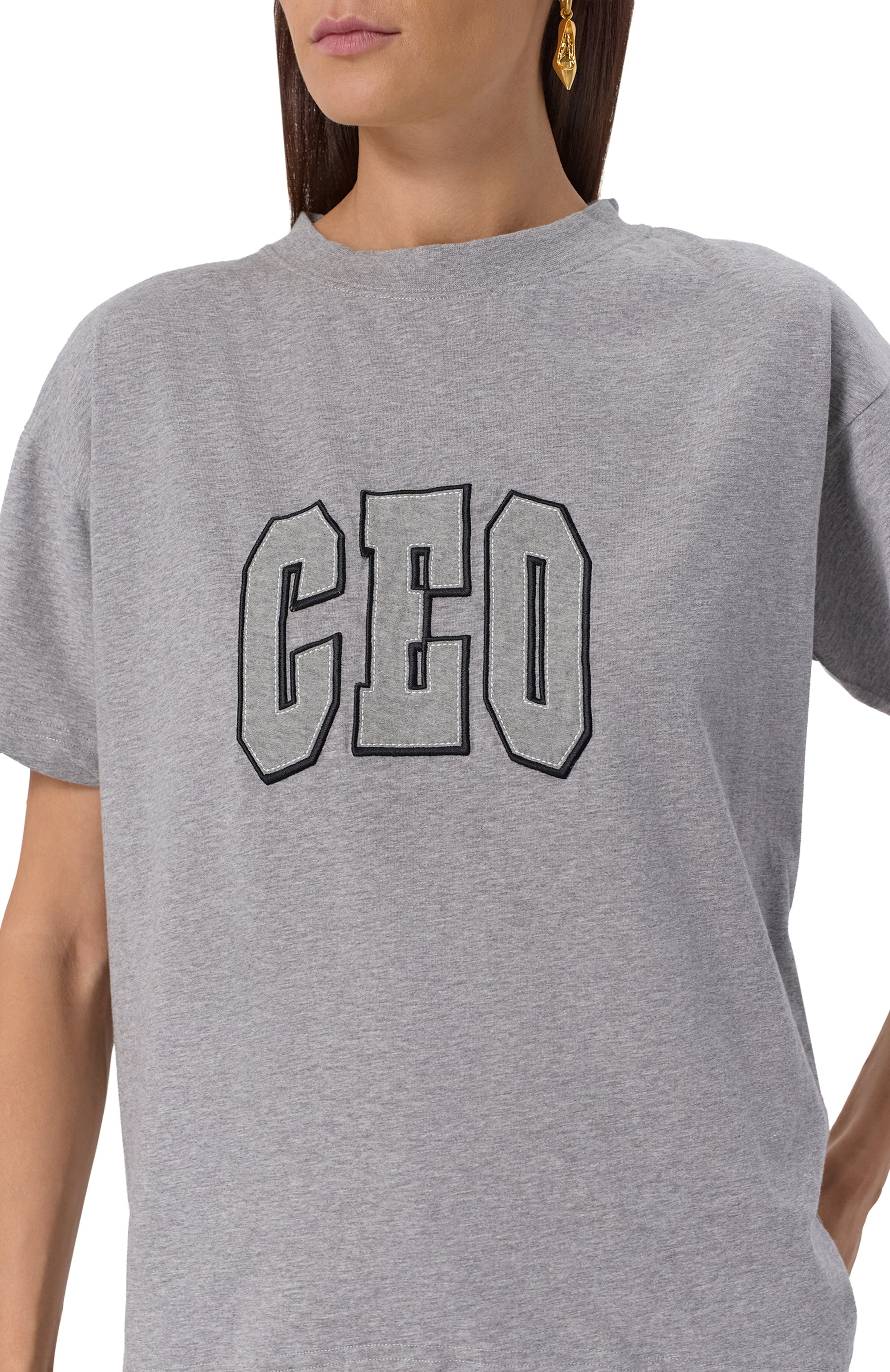 Хлопковая футболка BALENCIAGA, арт. 826344/TSVP3, фото 5