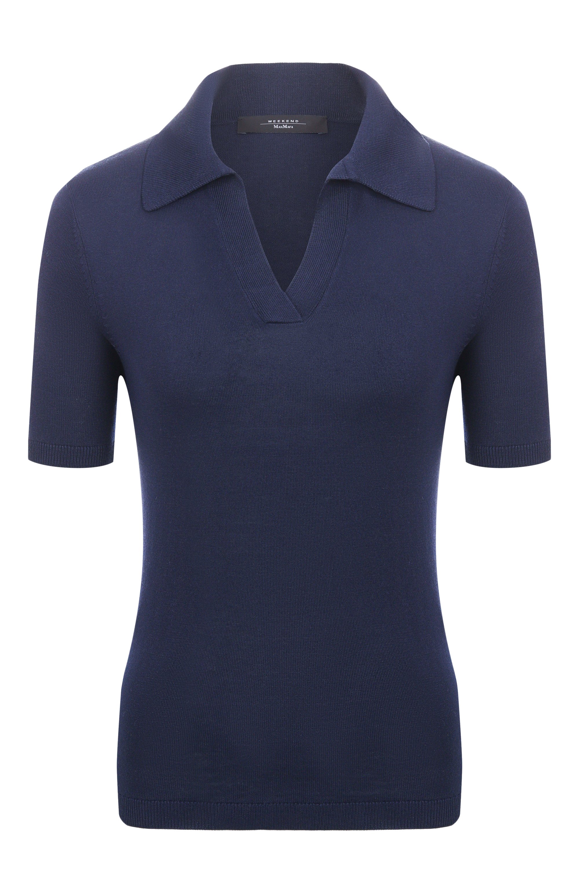 Поло из шелка и хлопка WEEKEND MAX MARA, арт. R0NC0L0, фото 1