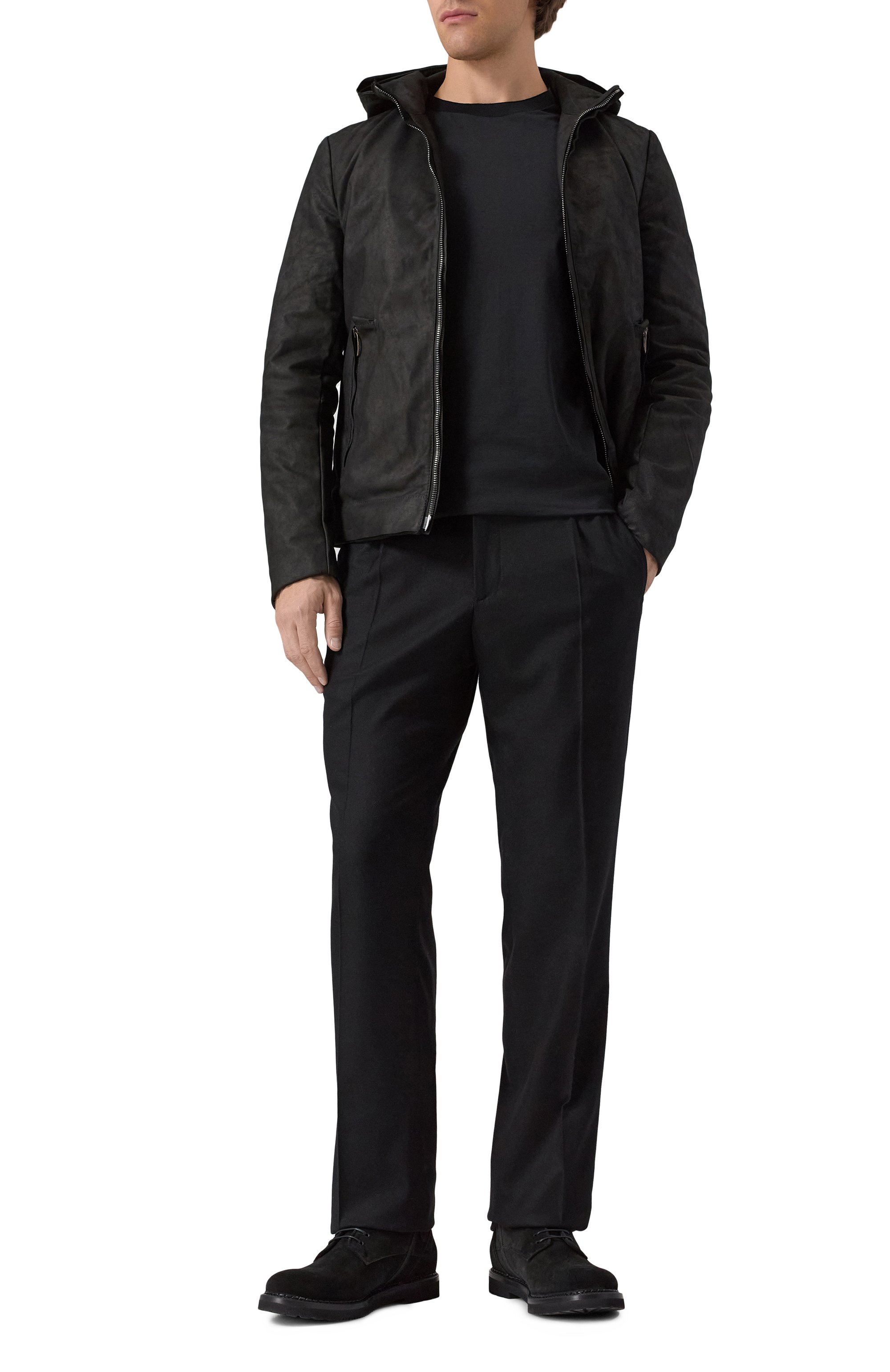 Хлопковый лонгслив TRANSIT, арт. CFUTRB1363, фото 2