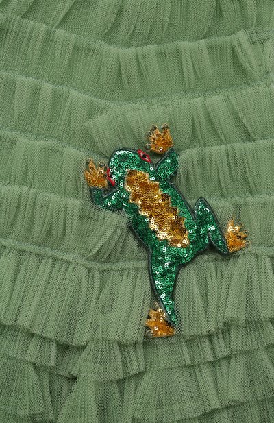 Хлопковое платье GUCCI, арт. 595349 ZADKZ, фото 3