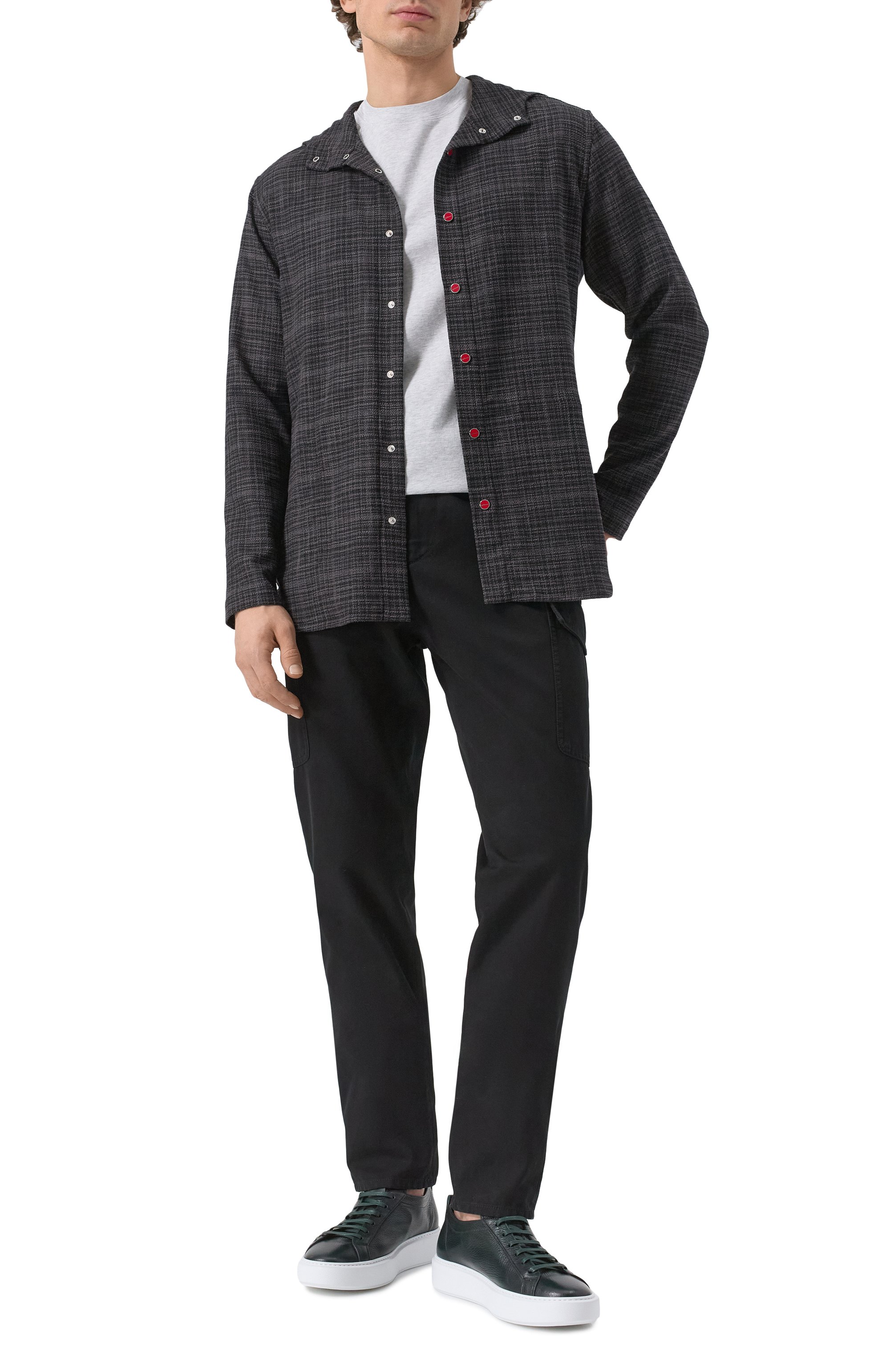 Кожаные кеды BLU BARRETT, арт. RISE-11725.16, фото 2