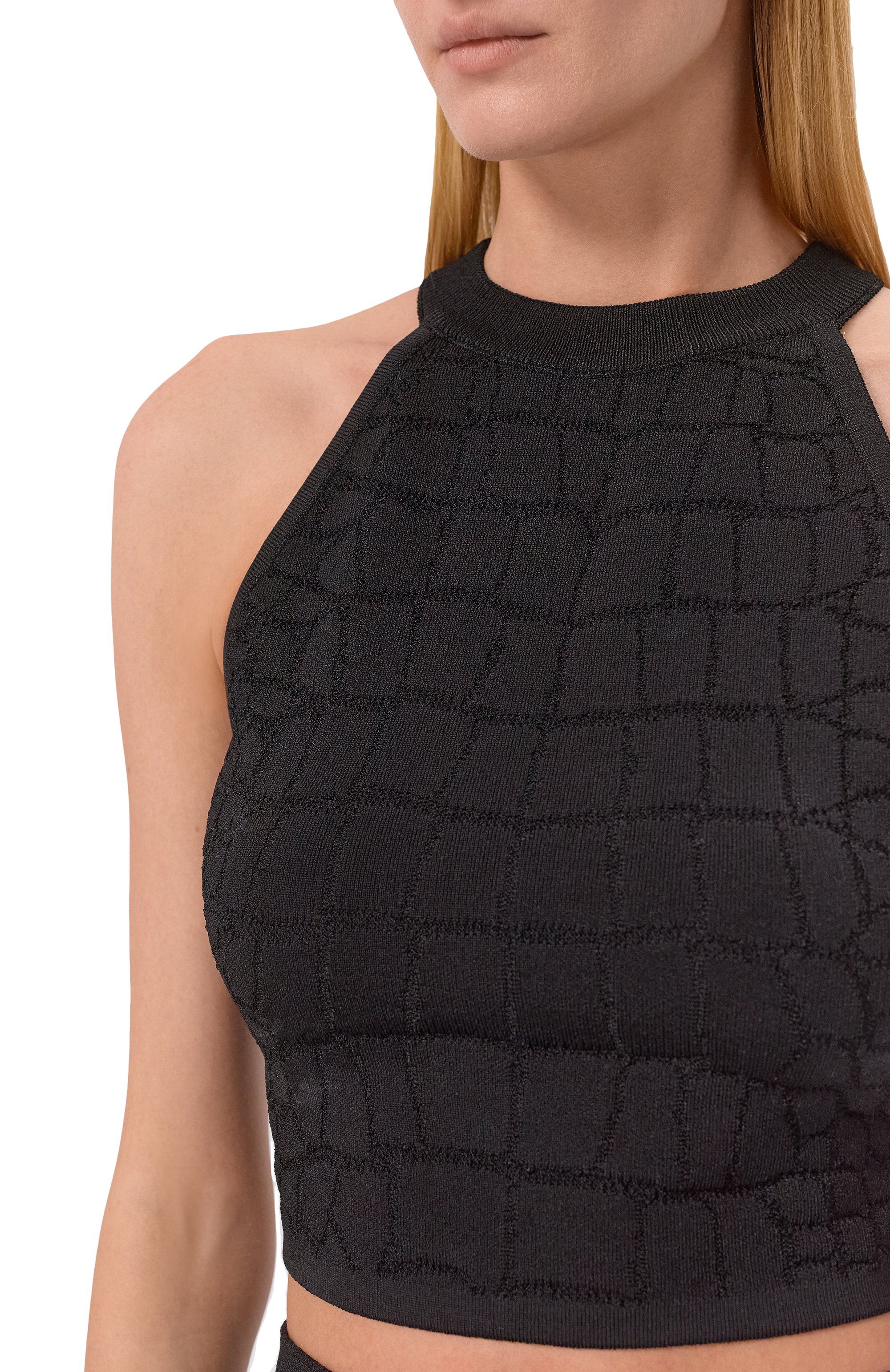 Топ из вискозы BALMAIN, арт. FF0AB027/KJ14, фото 5