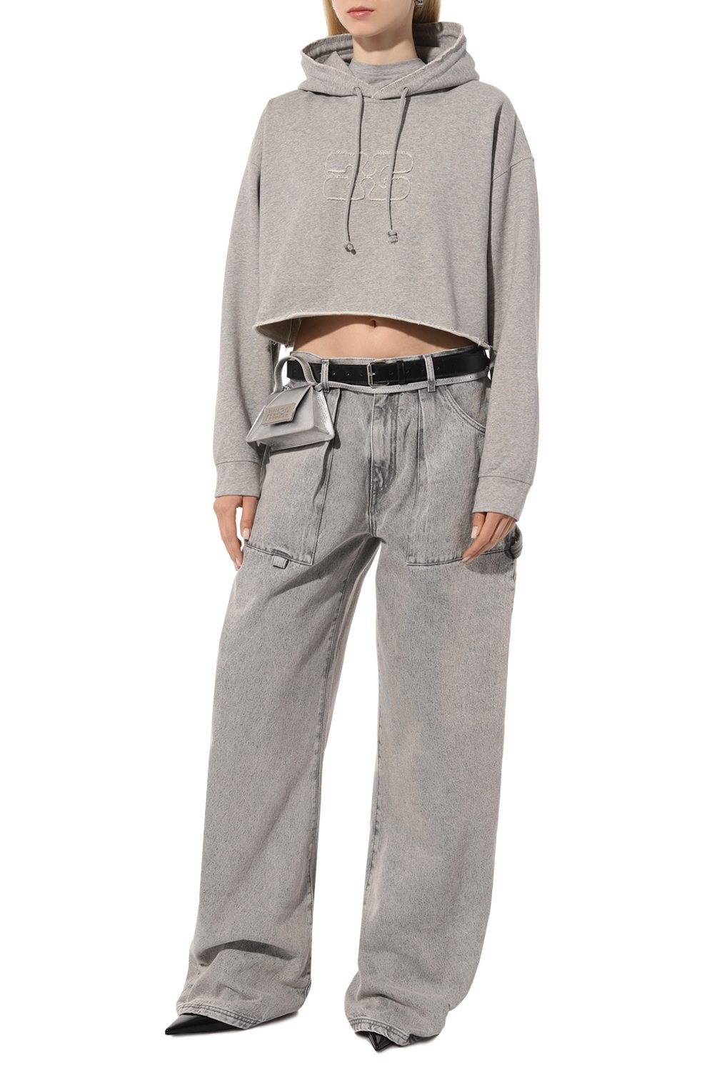 Хлопковое худи GANNI, арт. T3567, фото 2