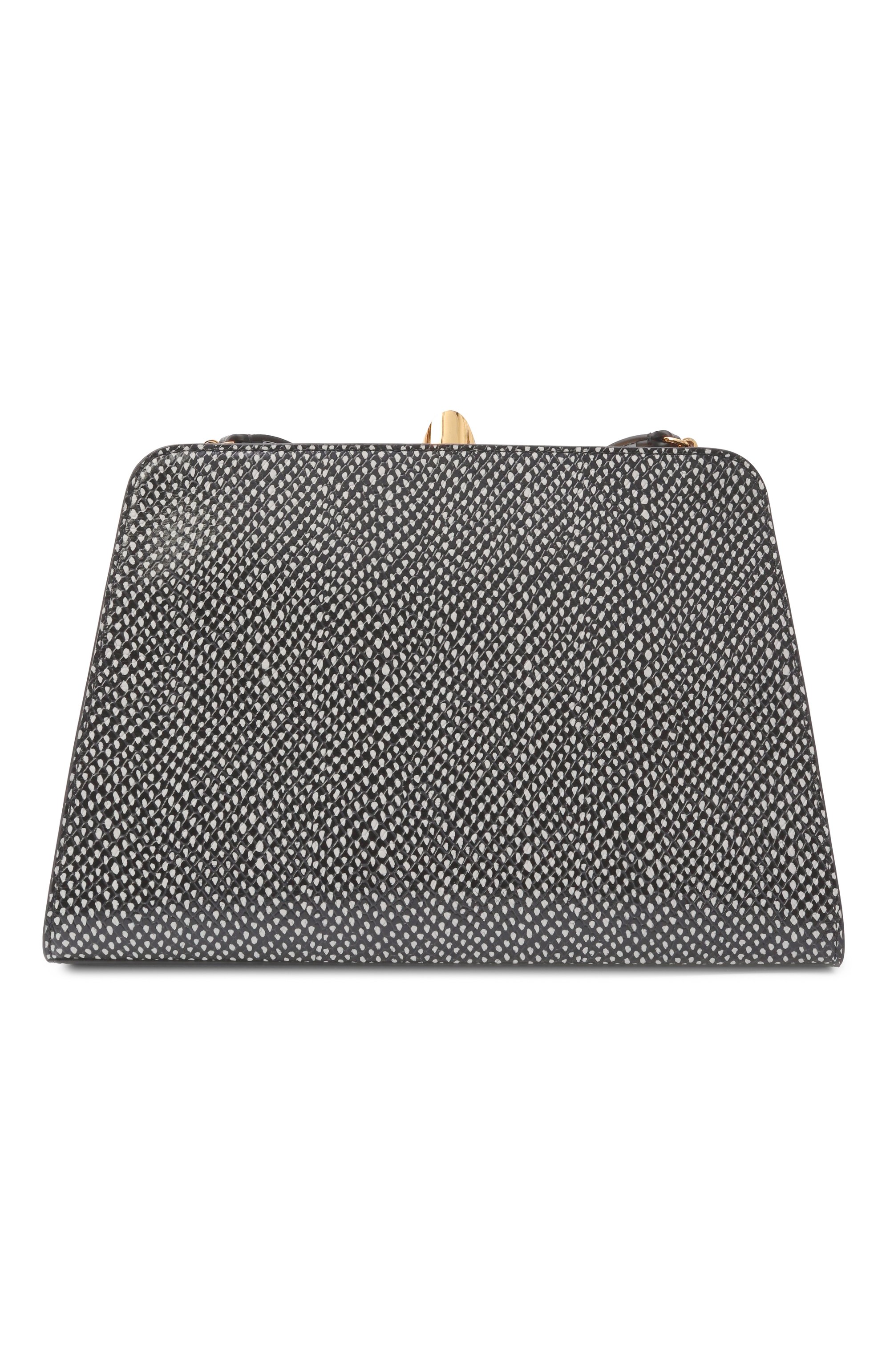 Сумка liv COCCINELLE черно-белого цвета по цене 41475 руб., арт. E1 UR9 12 01 01, фото 6 Сумка liv COCCINELLE, арт. E1 UR9 12 01 01, фото 6