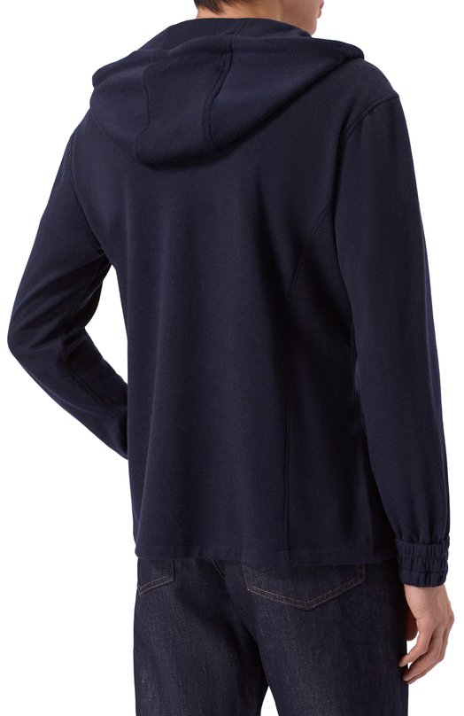 Кашемировая толстовка Kiton UMC010K0150G06 Синий  UMC010K0150G06 Фото 4