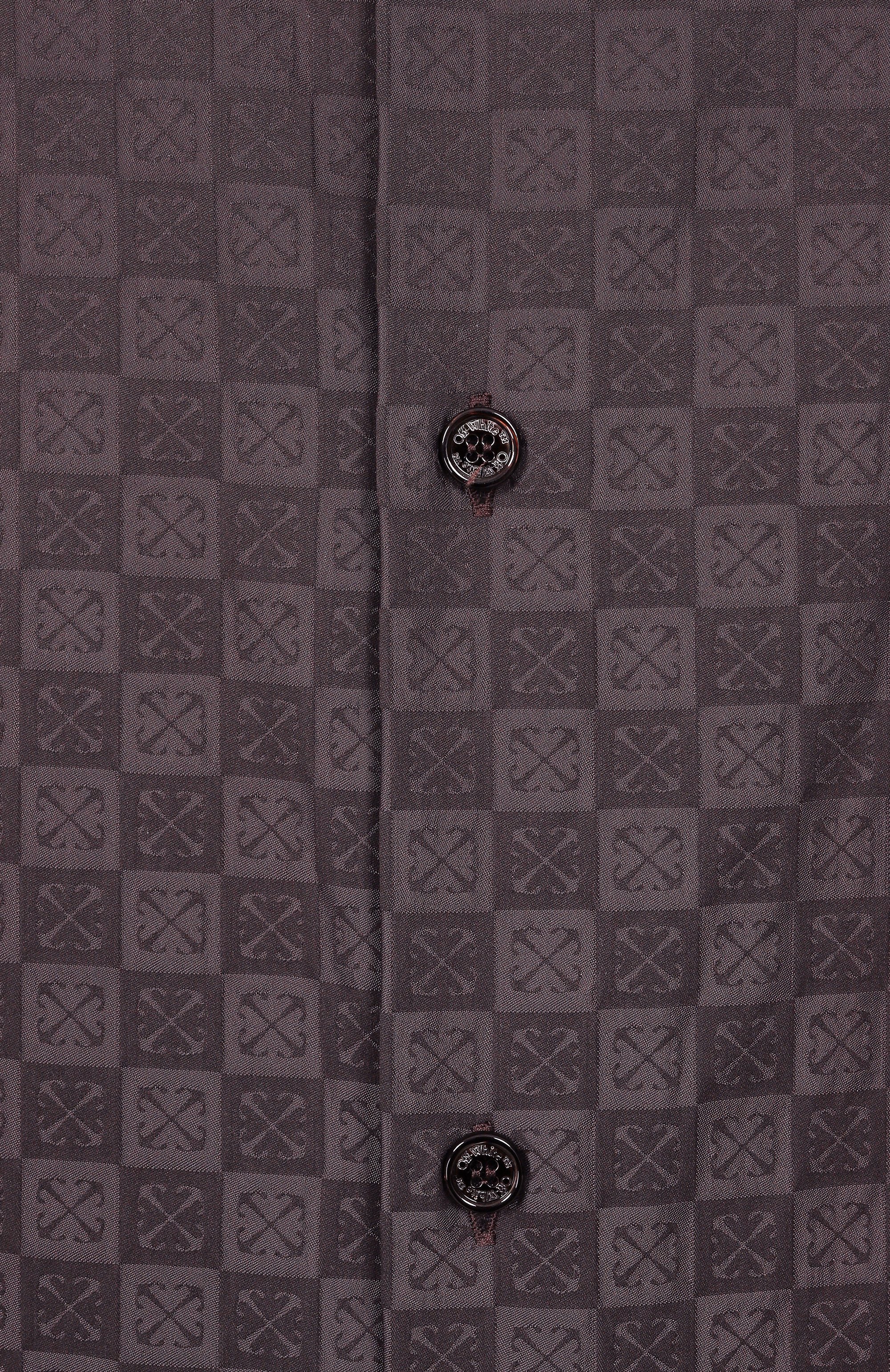 Хлопковая рубашка OFF-WHITE, арт. 0MGG013S25FAB004, фото 6