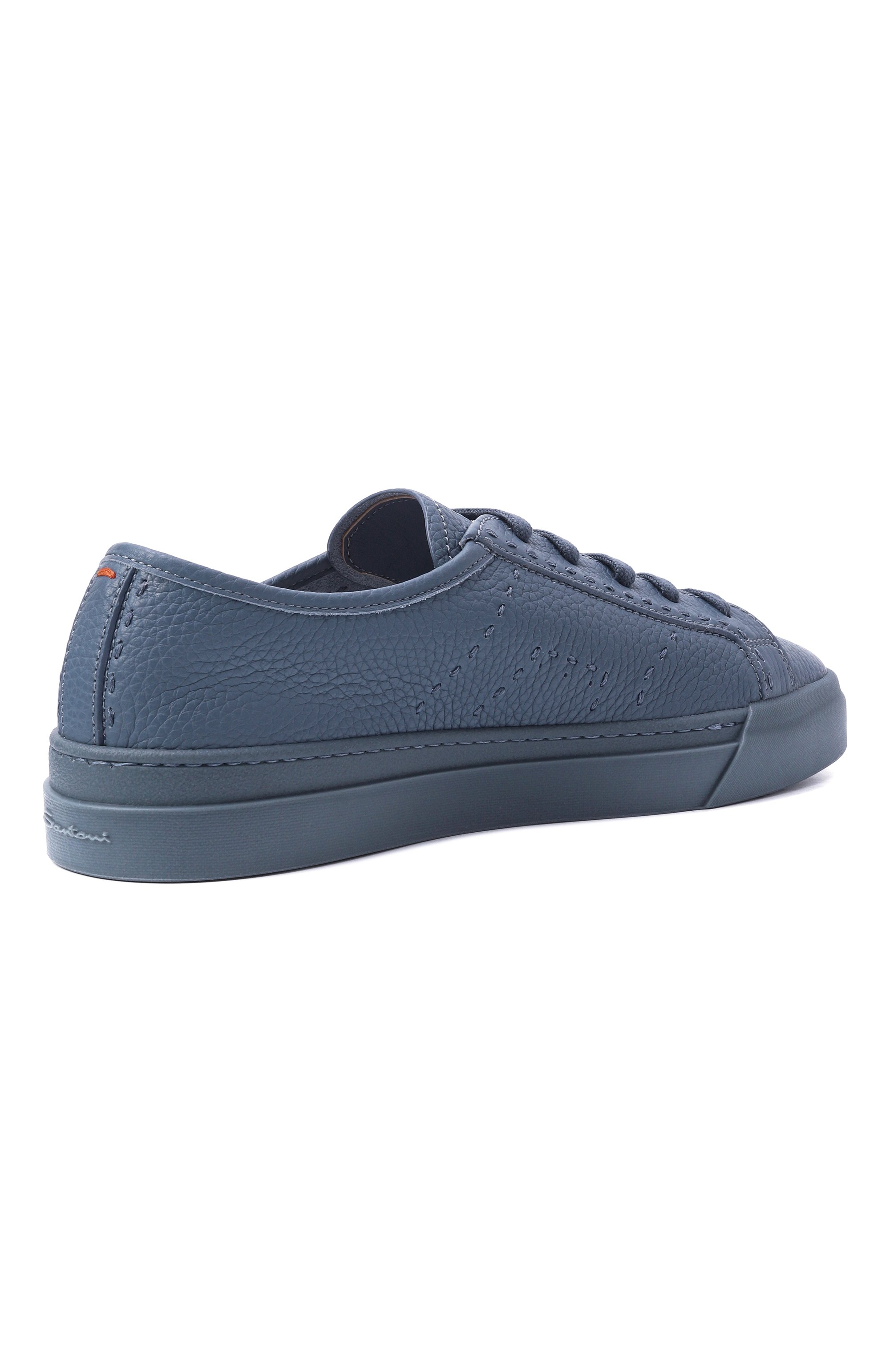 Кожаные кеды gloria SANTONI, арт. MBGG22063AVZTMIA, фото 5