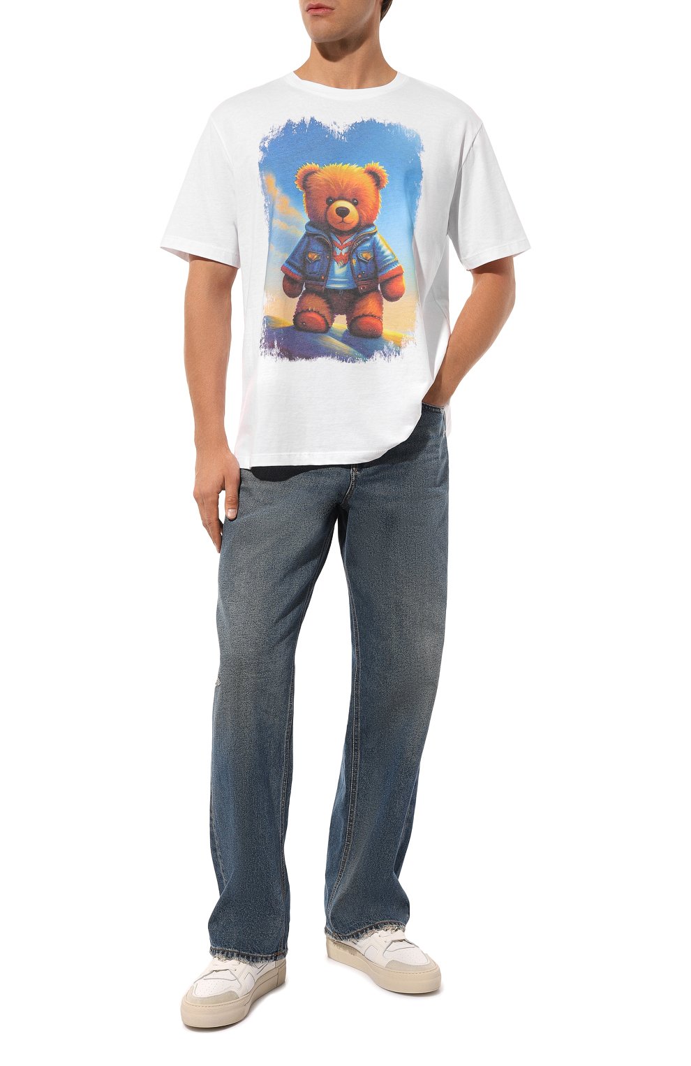 Хлопковая футболка BISIBIGLIO, арт. TED PAESAG, фото 2