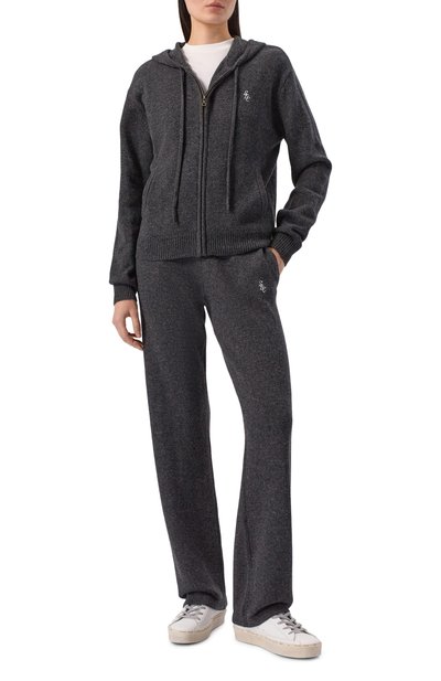 Толстовка из кашемира и шерсти SPORTY AND RICH, арт. CA00264302GY11, фото 2