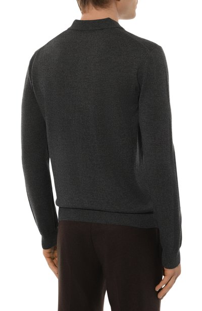 Шерстяное поло CORNELIANI, арт. 94M507-9425100, фото 4