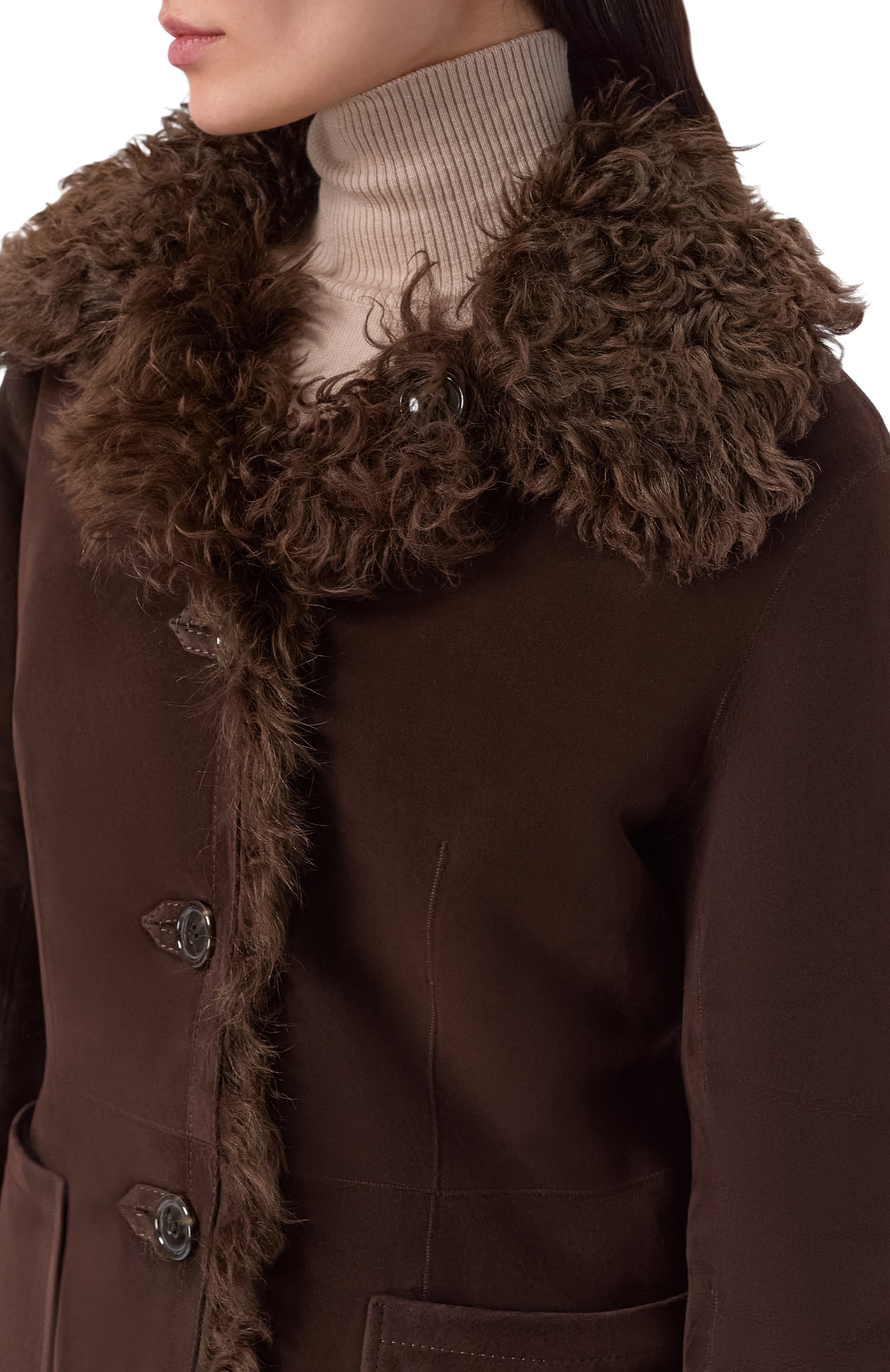 Дубленка из овчины MASLOV, арт. DMB027, фото 5