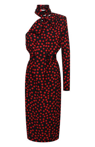 Шелковое платье SAINT LAURENT, арт. 635722/Y8B07, фото 1