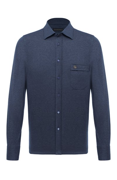 Мужская рубашка из хлопка и кашемира STEFANO RICCI, арт. CJ007115/TE2603